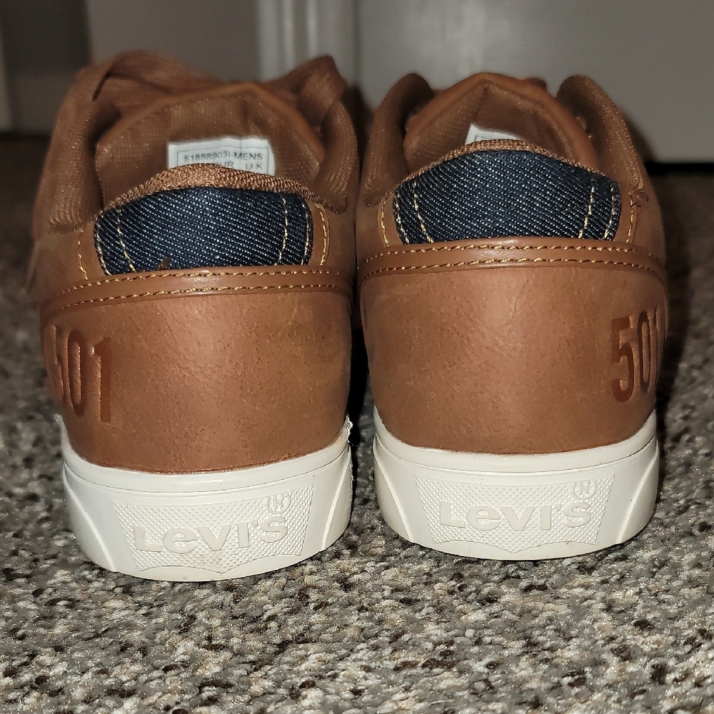 Levi's 501 Tan Sneakers - Picture 6 of 10